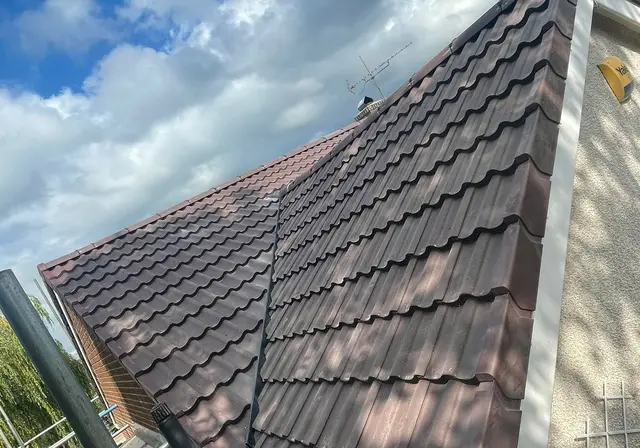 Completed main roof replacement by INFINITE Roofing in Gateshead NE10