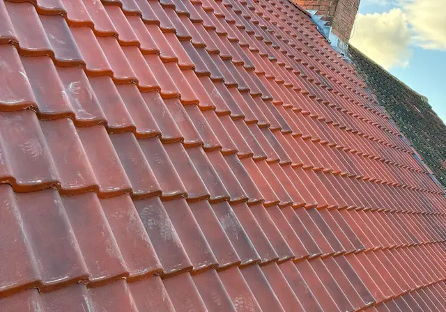 Roofing project photograph