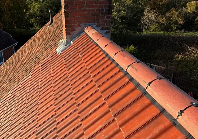 Roofing project photograph