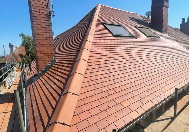 Roofing project — photograph 2