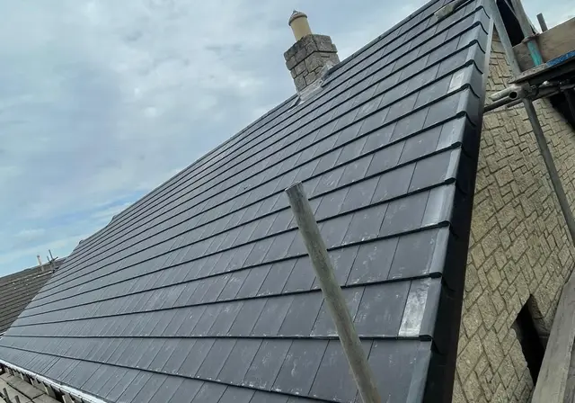 Roofing project — photograph 2